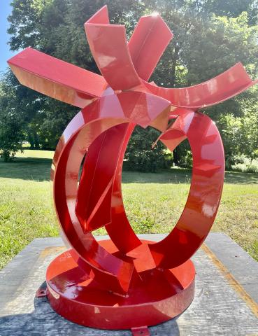 Red sculpture