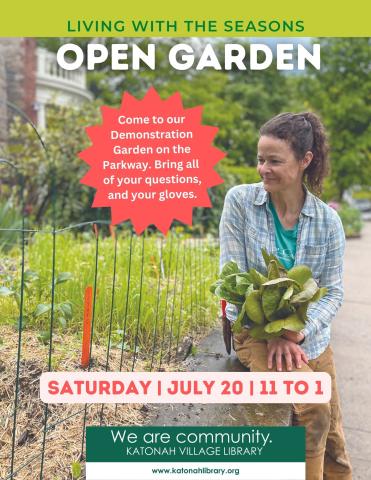 Leslie Dock hosts Open Garden, in the KVL Demonstration Garden
