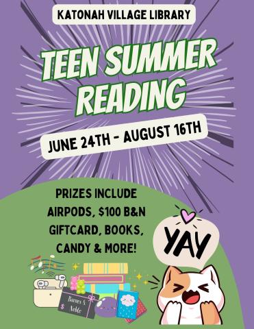 Register for Teen Summer Reading Program