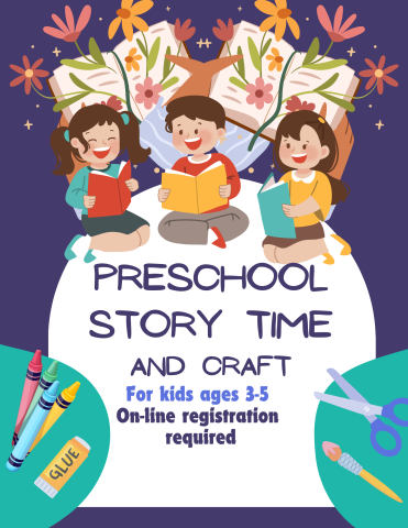 Preschool Storytime and Craft