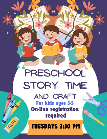 Preschool Storytime and Craft