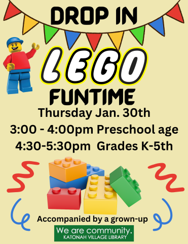 Drop in Lego funtime