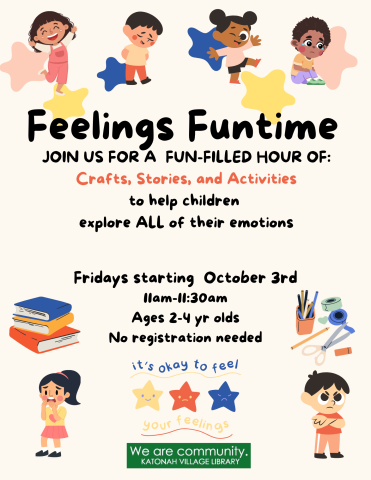 Feelings Funtime flyer
