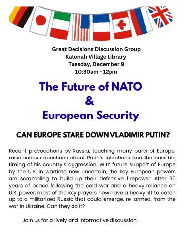 CAN EUROPE STARE DOWN VLADIMIR PUTIN?  Recent provocations by Russia touching many parts of the continent raise serious questions about Putin’s intentions and the possible timing of Russia's aggression.  With future support of Europe by the U.S. in wartime now uncertain, the key European powers are scrambling to build up their defensive firepower. After 35 years of peace following the cold war and a heavy reliance on U.S. power, most of the key players now have a heavy lift to catch up to a militarized Russ