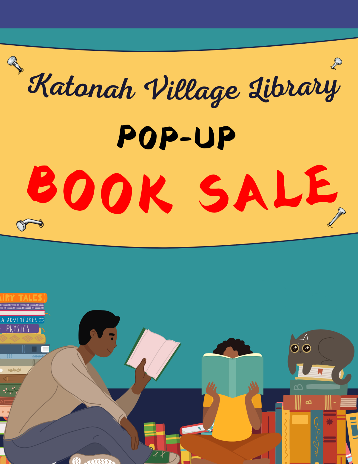 Katonah Village Library Pop Up Book Sale