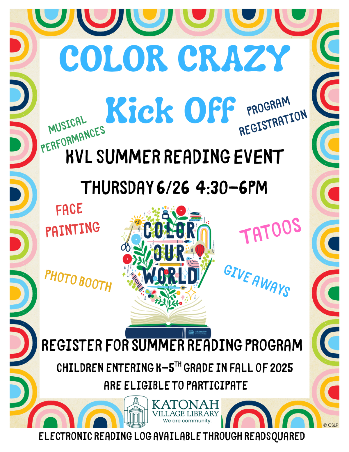 Summer Reading Kickoff