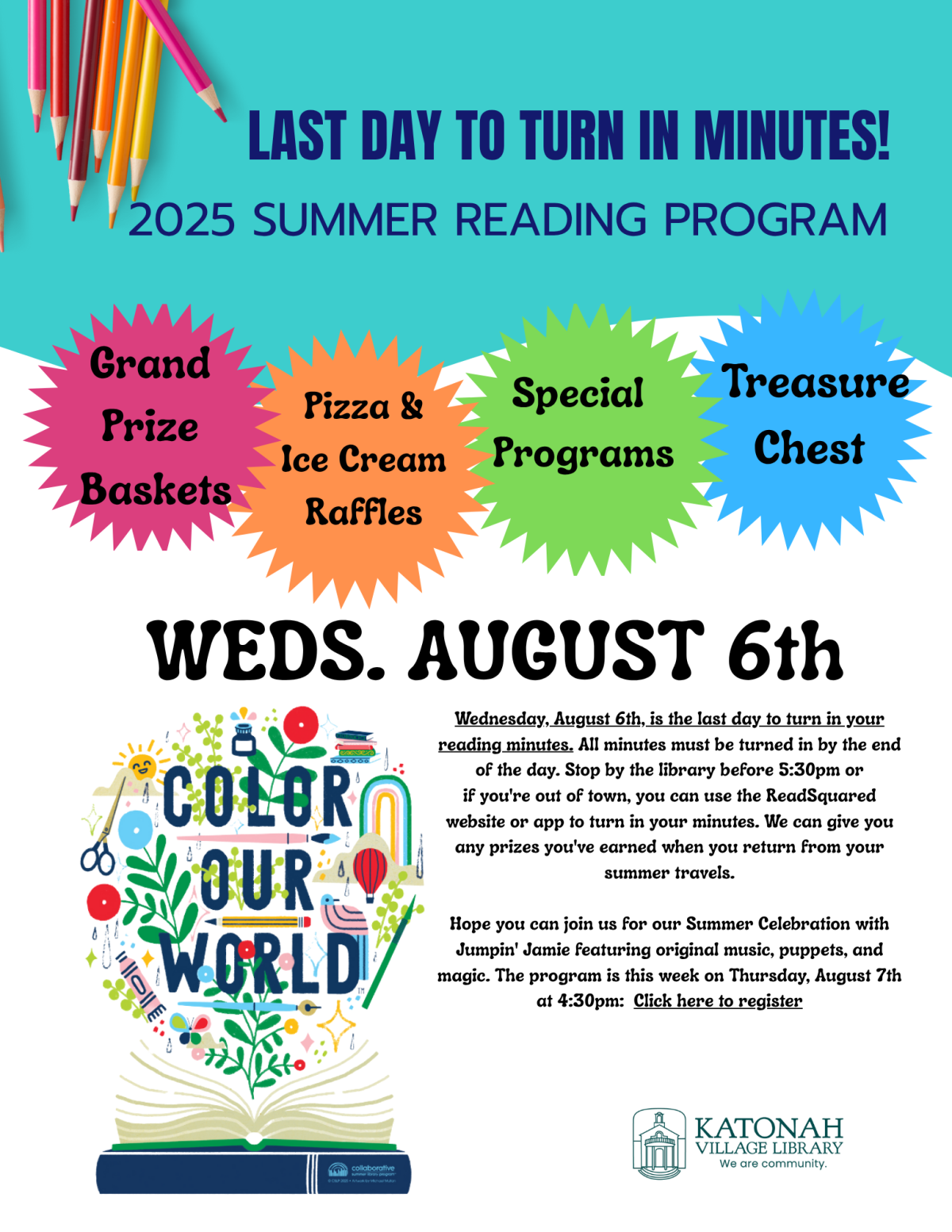 last day to turn in minutes