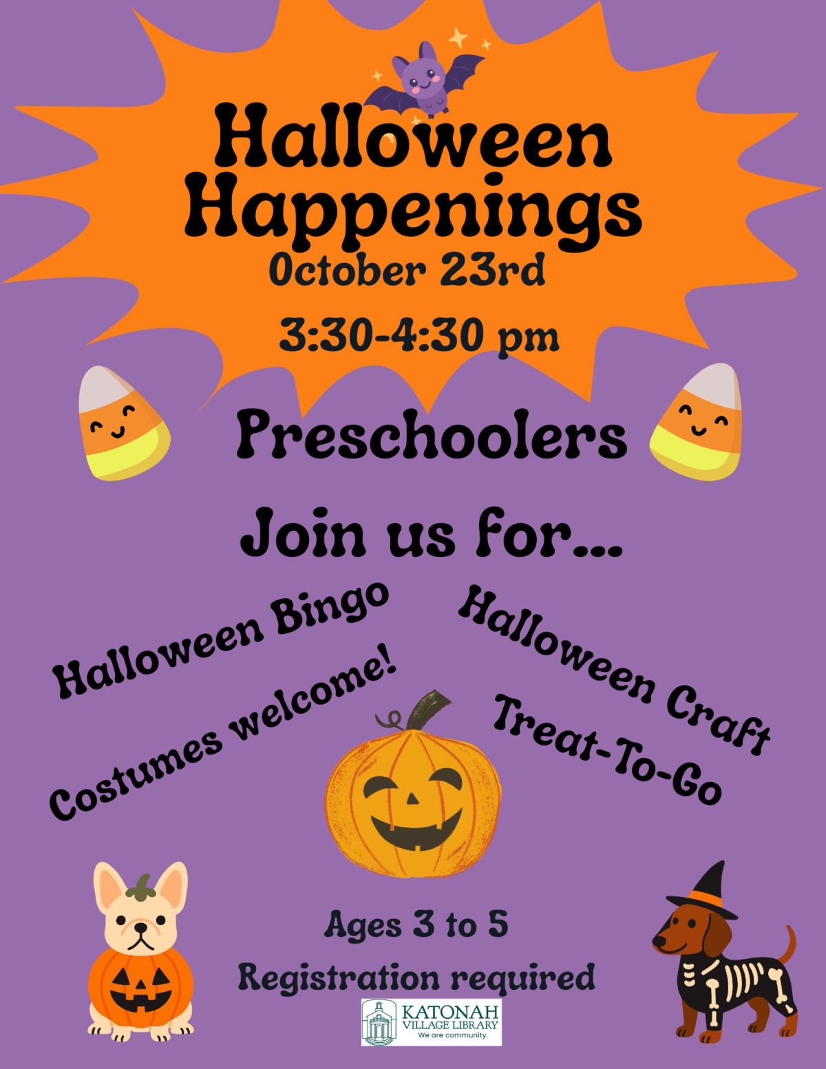 preschool Halloween event