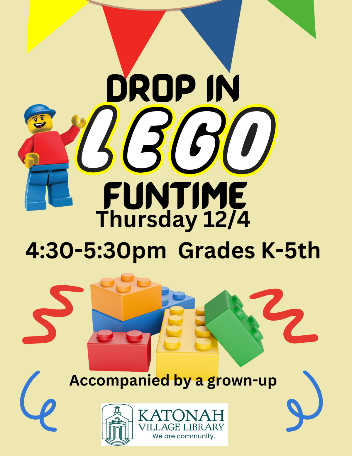 Drop in Lego Funtime